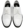 imageDECARSDZ Mens Classic Formal Oxford Laceup Patent Leather Tuxedo Wedding Business Dress ShoesWhite