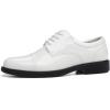 imageDECARSDZ Mens Classic Formal Oxford Laceup Patent Leather Tuxedo Wedding Business Dress ShoesWhite