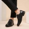 imageDECARSDZ Mens Classic Modern Formal Slip On Dress ShoesBalck025