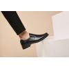 imageDECARSDZ Mens Classic Modern Formal Slip On Dress ShoesBlack