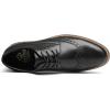 imageDECARSDZ Mens Classic Oxford Wingtip Modern Formal Lace Up Dress Shoes Wedding ShoeBlack041