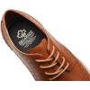 imageDECARSDZ Mens Classic Oxford Wingtip Modern Formal Lace Up Dress Shoes Wedding ShoeBrown041