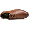 imageDECARSDZ Mens Classic Oxford Wingtip Modern Formal Lace Up Dress Shoes Wedding ShoeBrown043