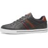 imageDECARSDZ Mens Fashion Dress Sneakers Classic Retro Casual Skate Shoes Breathable Sambas Walking Dress SneakerGrey