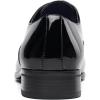 imageDECARSDZ Mens Faux Patent Leather Classic Laceup Formal Oxford Tuxedo Dress ShoesBlack