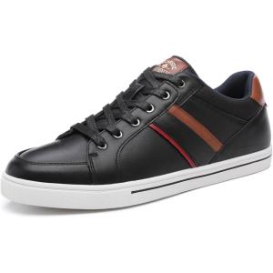 imageDECARSDZ Mens Fashion Dress Sneakers Classic Retro Casual Skate Shoes Breathable Sambas Walking Dress SneakerBlack