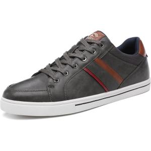 imageDECARSDZ Mens Fashion Dress Sneakers Classic Retro Casual Skate Shoes Breathable Sambas Walking Dress SneakerGrey