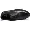 imageDECARSDZ Mens Dress Casual Oxfords Shoes Laceup Fashion Shoes Brogue Shoes for MenBlack