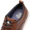 imageDECARSDZ Mens Dress Shoes Casual Oxford Shoes Business Formal Derby Sneakers Walking ShoeBrown2