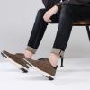 imageDECARSDZ Mens Dress Shoes Casual Oxford Shoes Business Formal Derby Sneakers Walking ShoeKhaki