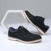 imageDECARSDZ Mens Dress Shoes Casual Oxford Shoes Business Formal Shoes Use for Business Social Gatherings Wedding TravelBlack