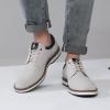 imageDECARSDZ Mens Dress Shoes Casual Oxford Shoes Business Formal Shoes Use for Business Social Gatherings Wedding TravelLight Grey