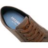 imageDECARSDZ Mens Fashion Dress Sneakers Comfortable Casual Skate Shoe Walking Oxford ShoesBrown