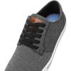imageDECARSDZ Mens Fashion Dress Sneakers Comfortable Casual Skate Shoe Walking Oxford ShoesDark Gray