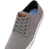 imageDECARSDZ Mens Fashion Dress Sneakers Comfortable Casual Skate Shoe Walking Oxford ShoesGrey