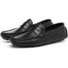 imageDECARSDZ Mens Lightweight Casual Penny Loafers Soft for Driving Slip on Shoes for MenBlack