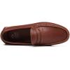 imageDECARSDZ Mens Lightweight Casual Penny Loafers Soft for Driving Slip on Shoes for MenBrown