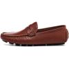 imageDECARSDZ Mens Lightweight Casual Penny Loafers Soft for Driving Slip on Shoes for MenBrown