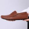 imageDECARSDZ Mens Lightweight Casual Penny Loafers Soft for Driving Slip on Shoes for MenBrown