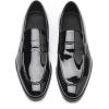 imageDECARSDZ Mens SlipOn Penny Loafer Casual Dress Shoes Black Wedding Formal Work Pointed Toe Men Tuxedo ShoesBlack46