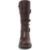 imageDECARSDZ Womens Fashion Mid Calf Black Boots For Women Dress Boot With Chunky Low Heel Style Zipper Comfort BootiesBrown
