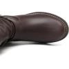 imageDECARSDZ Womens Fashion Mid Calf Black Boots For Women Dress Boot With Chunky Low Heel Style Zipper Comfort BootiesBrown