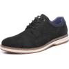 imageDECARSDZ Mens Dress Shoes Casual Oxford Shoes Business Formal Shoes Use for Business Social Gatherings Wedding TravelBlack