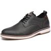 imageDECARSDZ Mens Dress Shoes Casual Oxford Shoes Business Formal Shoes Use for Business Social Gatherings Wedding TravelGrey