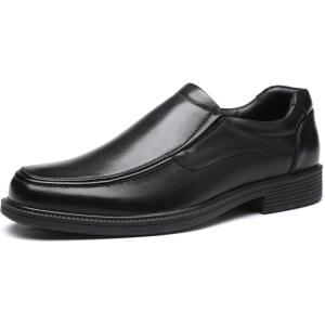 imageDECARSDZ Mens Faux Patent Leather Tuxedo Classic Formal Loafers Dress ShoesBlack2