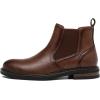 imageDECARSDZ Mens Chelsea Boots Casual Classic Comfy SlipOn Suede Chukka Mens Ankle BootBrown1028