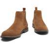 imageDECARSDZ Mens Chelsea Boots Casual Classic Comfy SlipOn Suede Chukka Mens Ankle BootBrown1029