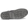 imageDECARSDZ Mens Fashion Laceup Casual Chukka Boots for Men Zipper BootBlackfur