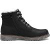 imageDECARSDZ Mens Fashion Laceup Casual Chukka Boots for Men Zipper BootBlackfur