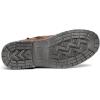 imageDECARSDZ Mens Fashion Laceup Casual Chukka Boots for Men Zipper BootBrownfur