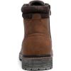 imageDECARSDZ Mens Fashion Laceup Casual Chukka Boots for Men Zipper BootBrownno Fur