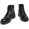 imageDECARSDZ Mens Fashion Laceup Dress Casual Chukka Boots for Men Zipper BootBlack