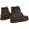 imageDECARSDZ Mens Fashion Laceup Dress Casual Chukka Boots for Men Zipper BootBrown