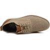 imageDECARSDZ Mens Mesh Fabric Fashion Sneakers Casual Oxfords Shoe Breathable Walking Shoes Use for Urban Commuting Leisure Socials Outdoor City GetawaysBeige