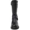 imageDECARSDZ Womens MidCalf Boots Fall Low Heel Fashion Ladies Combat Motorcycle BootsBlack