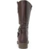 imageDECARSDZ Womens MidCalf Boots Fall Low Heel Fashion Ladies Combat Motorcycle BootsBrown