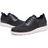 imageDECARSDZ Mens Casual Dress Shoes Knit Lightweight Breathable LaceUp Shoes Walking Work Sneakers Fashion SneakerBlue