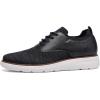 imageDECARSDZ Mens Casual Dress Shoes Knit Lightweight Breathable LaceUp Shoes Walking Work Sneakers Fashion SneakerBlue