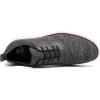 imageDECARSDZ Mens Casual Dress Shoes Knit Lightweight Breathable LaceUp Shoes Walking Work Sneakers Fashion SneakerGrey