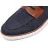 imageDECARSDZ Mens Casual Loafers Shoes Walking Sneakers Mesh Business Oxfords Work Lightweight Shoes Lightweight Slipon ShoesBlue