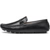 imageDECARSDZ Mens Casual Penny Loafers Moccasins SlipOns Driving ampamp Boat ShoesBlack