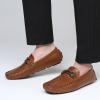 imageDECARSDZ Mens Casual Penny Loafers Moccasins SlipOns Driving ampamp Boat ShoesBrown