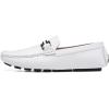 imageDECARSDZ Mens Casual Penny Loafers Moccasins SlipOns Driving ampamp Boat ShoesWhite