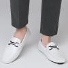 imageDECARSDZ Mens Casual Penny Loafers Moccasins SlipOns Driving ampamp Boat ShoesWhite