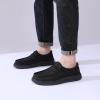 imageDECARSDZ Mens Casual Slip on Loafers Shoes Stretch Shoe Comfortable ampamp LightWeigh Use for Commuting Leisure Light ExerciseBlack