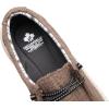 imageDECARSDZ Mens Casual Slip on Loafers Shoes Stretch Shoe Comfortable ampamp LightWeigh Use for Commuting Leisure Light ExerciseBrown